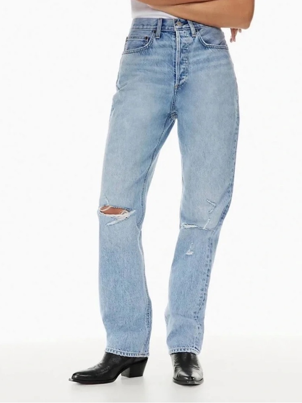 Denim Forum 90s Joni High-Rise Loose Jeans